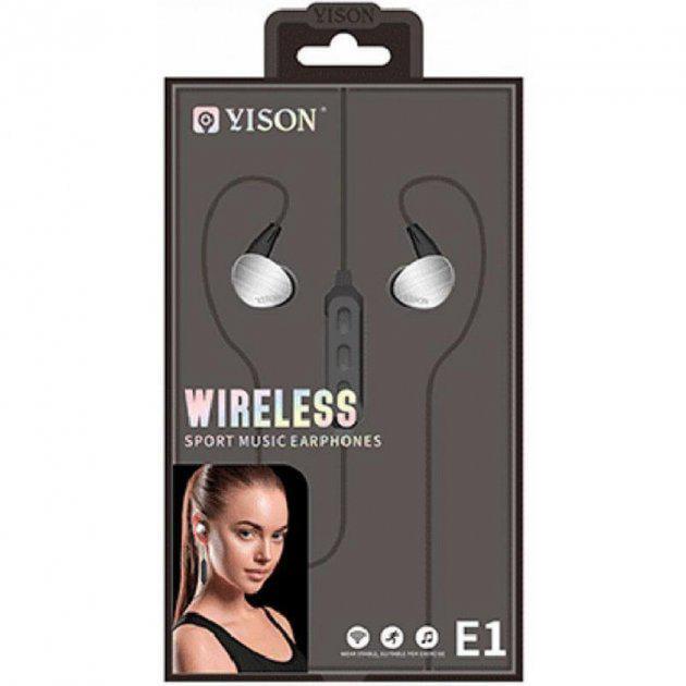 Наушники Yison Bluetooth E1 Black (3295f20e) - фото 2