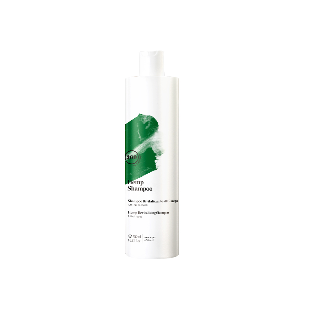 Шампунь для заспокоєння та живлення волосся 360 HEMP Shampoo 450 мл