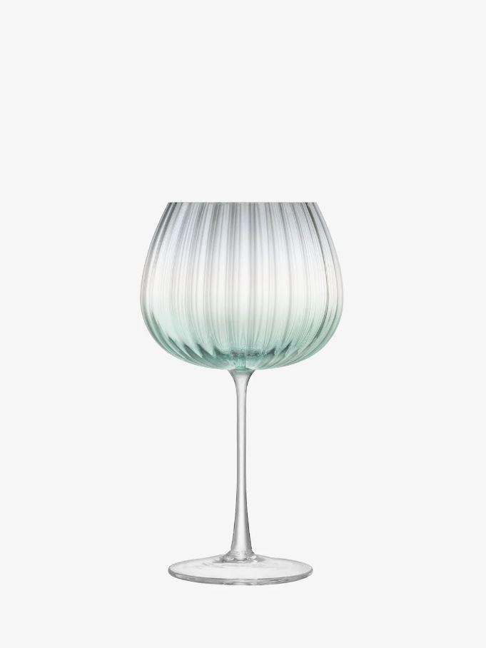 Бокал LSA International Dusk Balloon Goblet 650 мл 2 шт. Зеленый (DU03) - фото 2