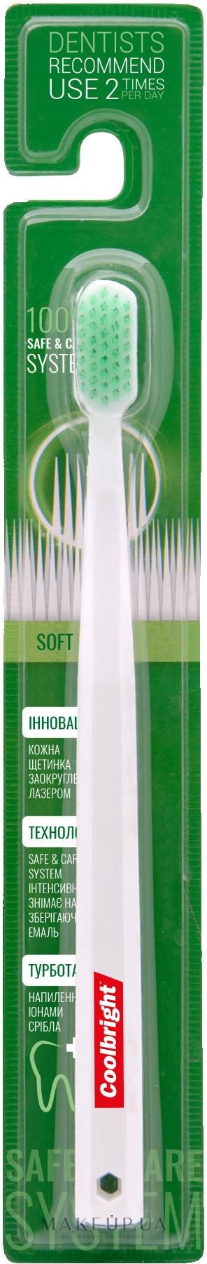 Зубна щітка Coolbright Safe&Care Soft