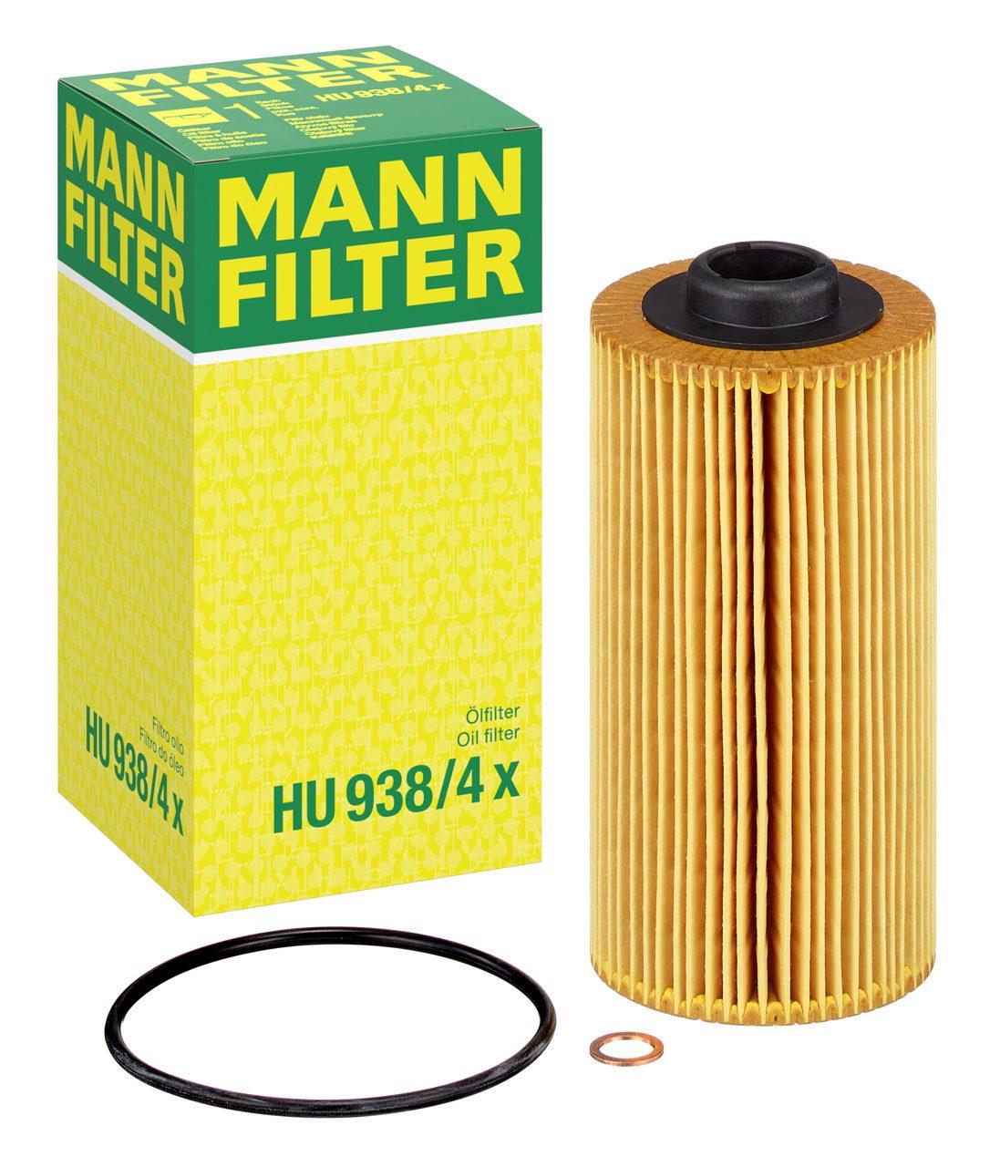Фильтр смазки Mann-Filter (HU938/4X)