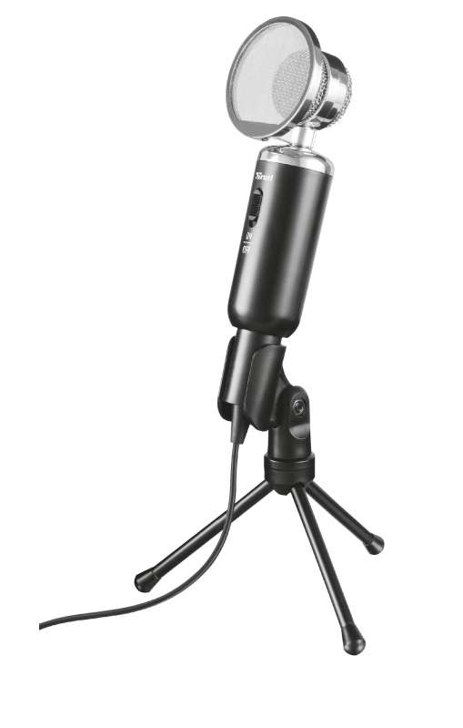 Мікрофон настільний Trust Madell Desk Microphone 21672 Чорний (578141)