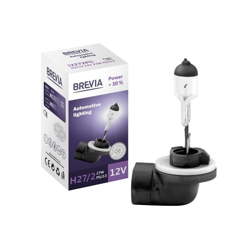 Лампа галогенная Brevia H27/2 Power +30% (12272PC)