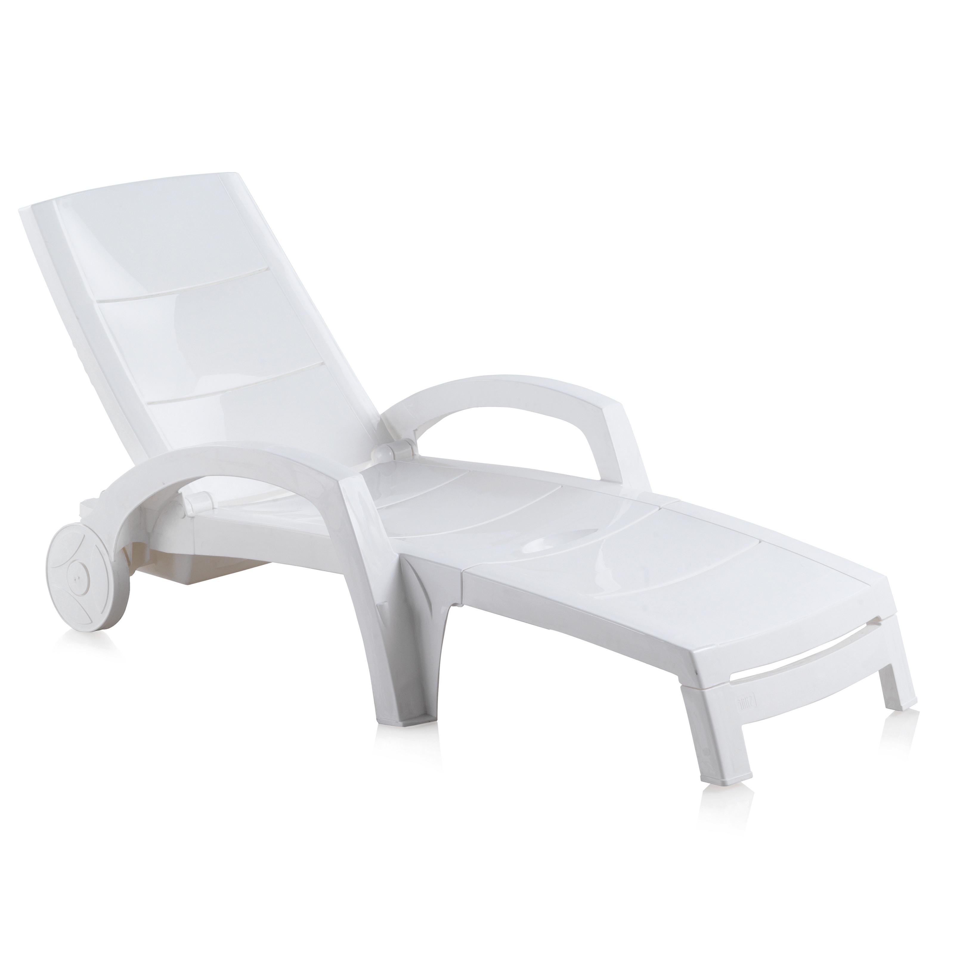 Лежак Sp-Berner Ocean Белый (2917)