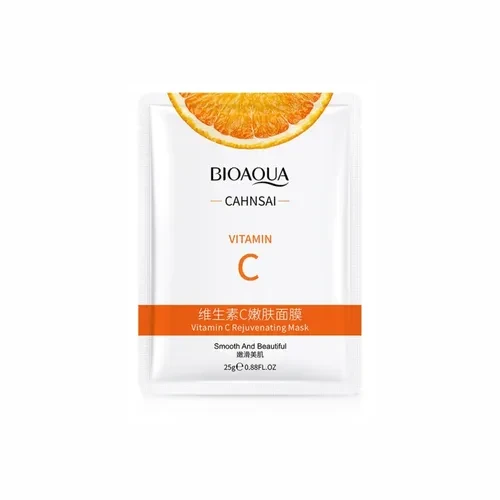 Маска для лица тканевая Bioaqua с экстрактом витамина С 25 г (27301989)