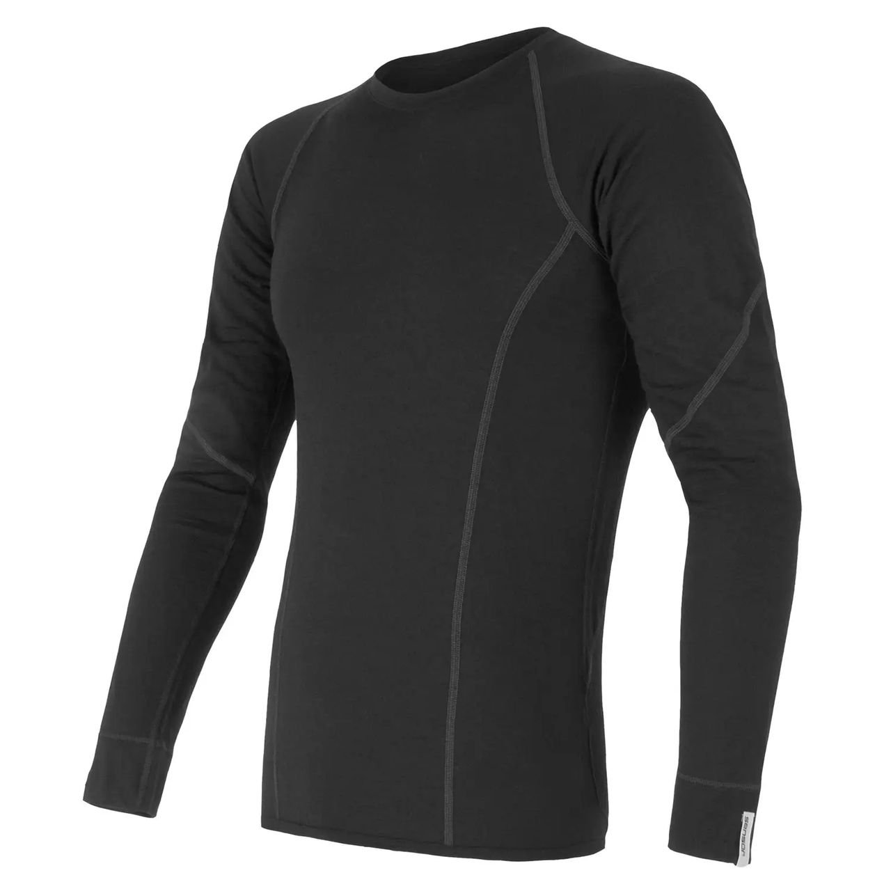 Термофутболка чоловіча Sensor Merino Active LS Black (SM11MA-black-L)