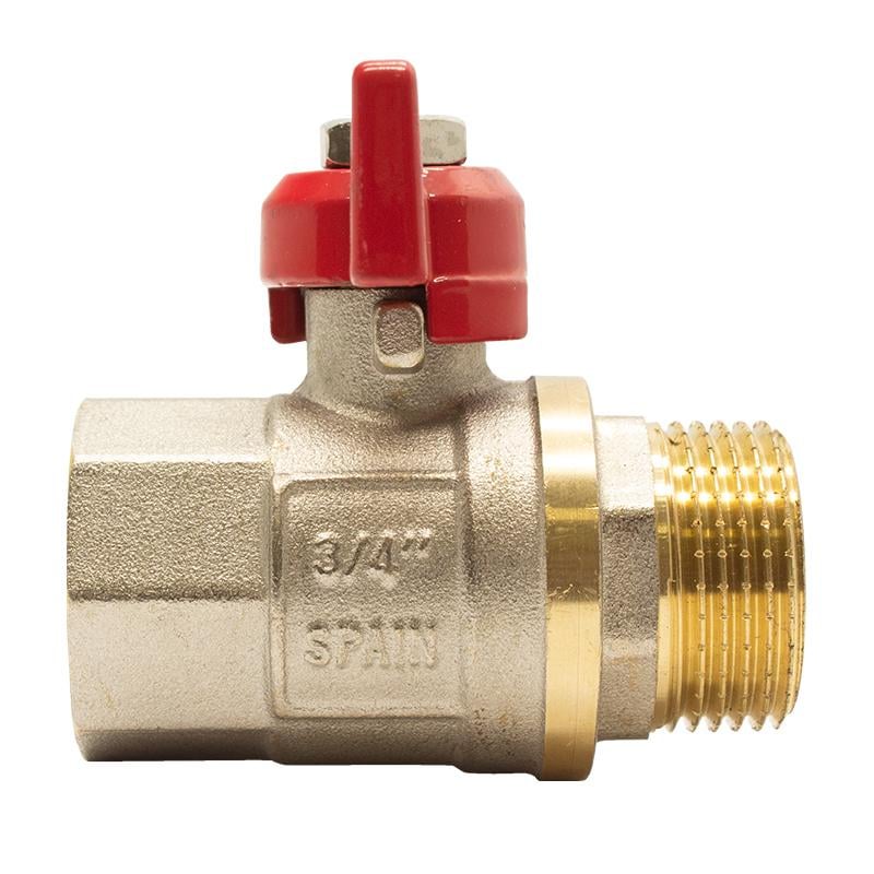 Кран-бабочка водяной Karro ВЗ 3/4 Красный (TU-21567) Кран-бабочка водяной Karro ВЗ 3/4 Красный (TU-21567)