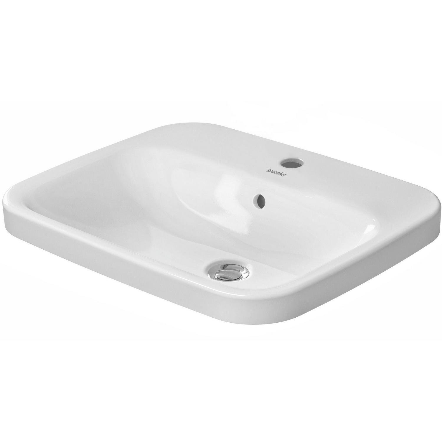 Умивальник врізний DURAVIT DuraStyle 0374560000 560x455x170 мм Білий (134141)