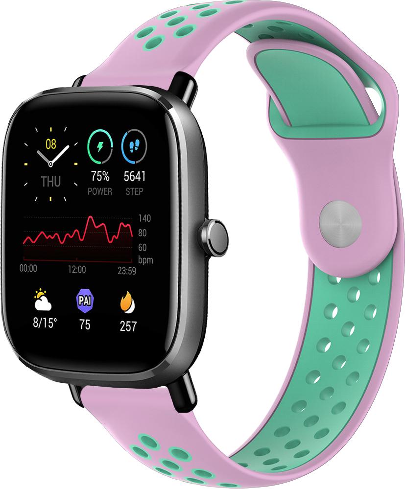 Ремешок Sport для Amazfit GTS 2 mini Turquoise Pink (23039-50)