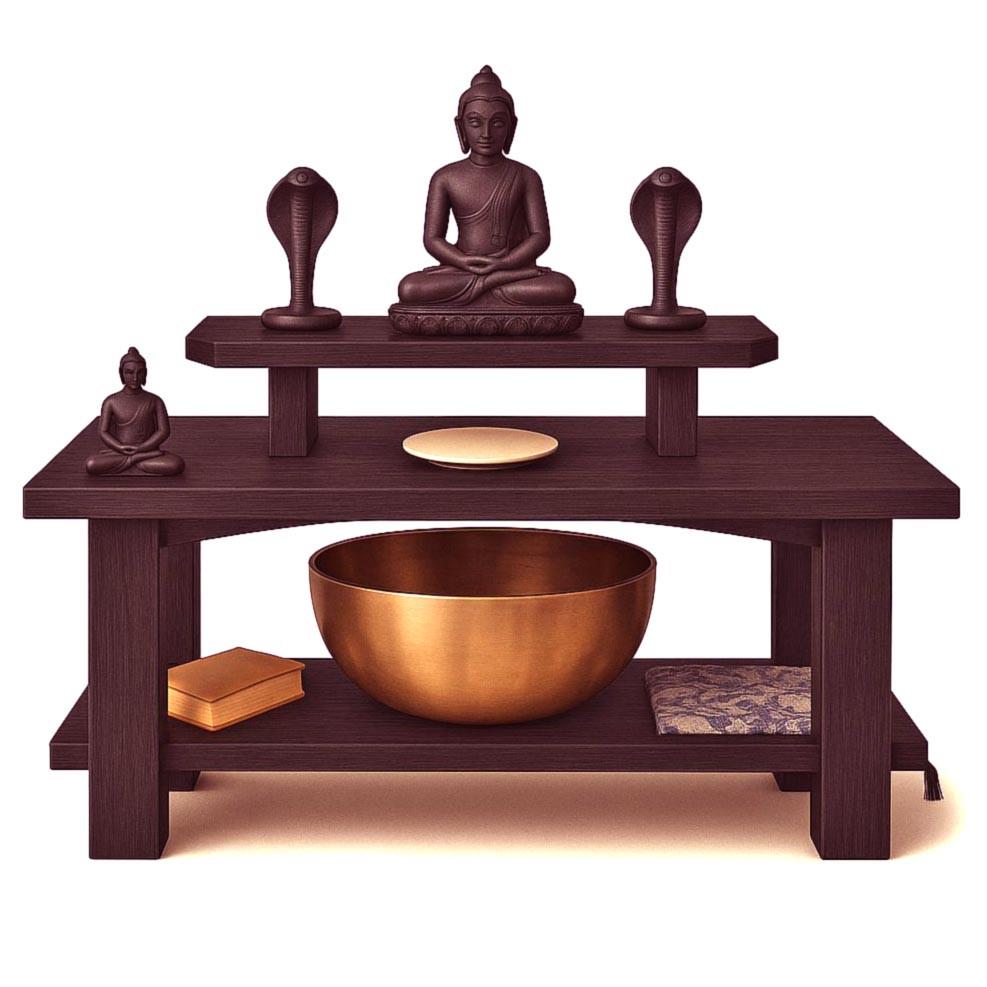 Алтарь для медитации из дерева Сурилай Конфи (ЛАТ-009713)