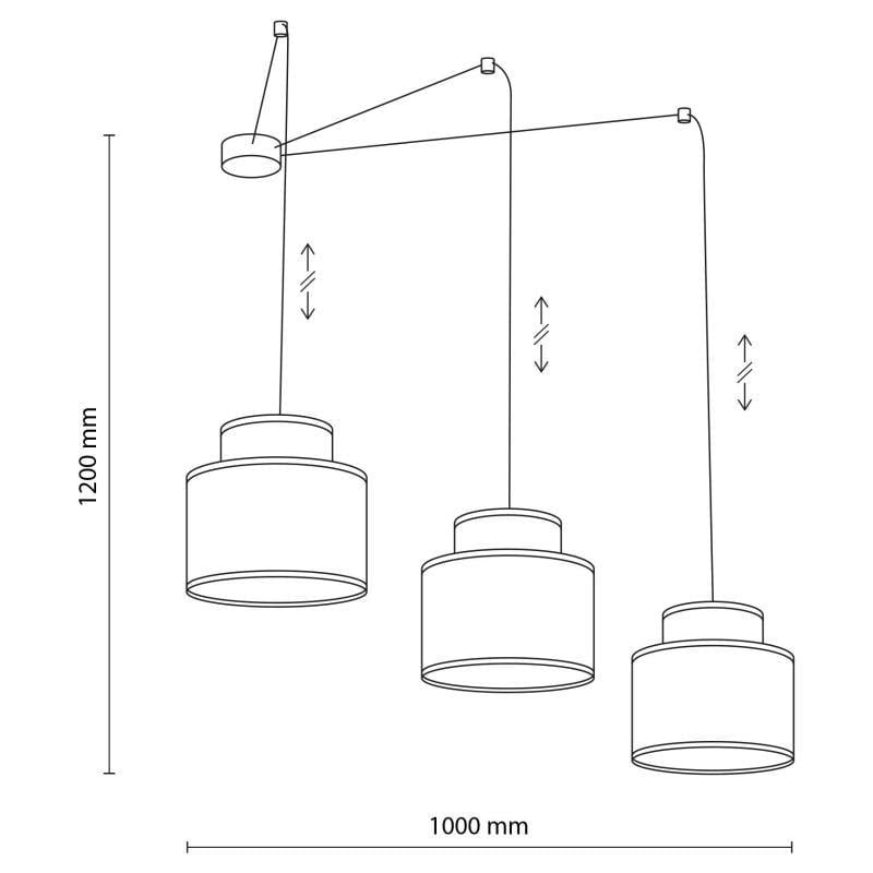 Люстра TK Lighting 3140 Duo - фото 3