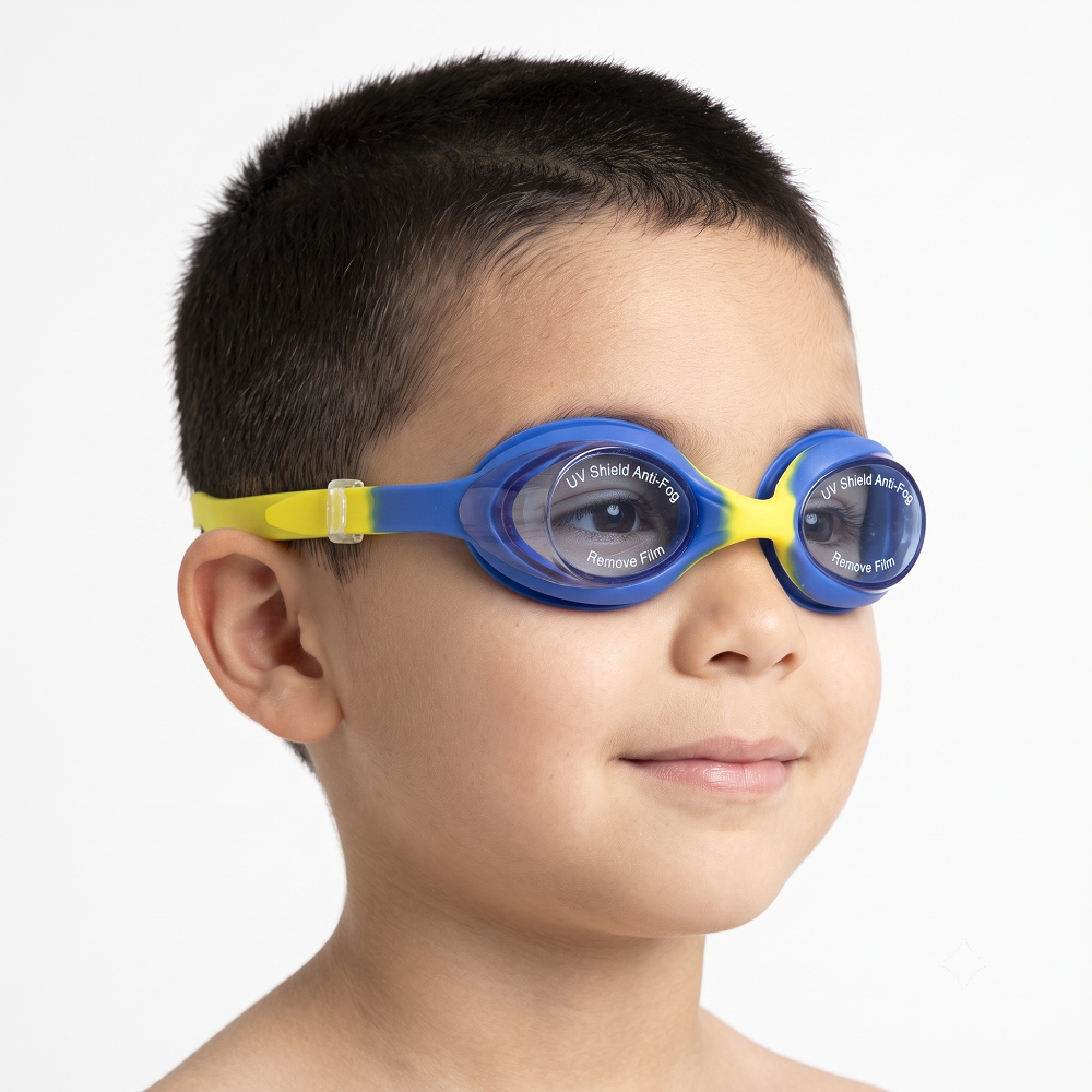 Окуляри для плавання дитячі Speedo Biofuse 1.0 2-6 років Блакитний