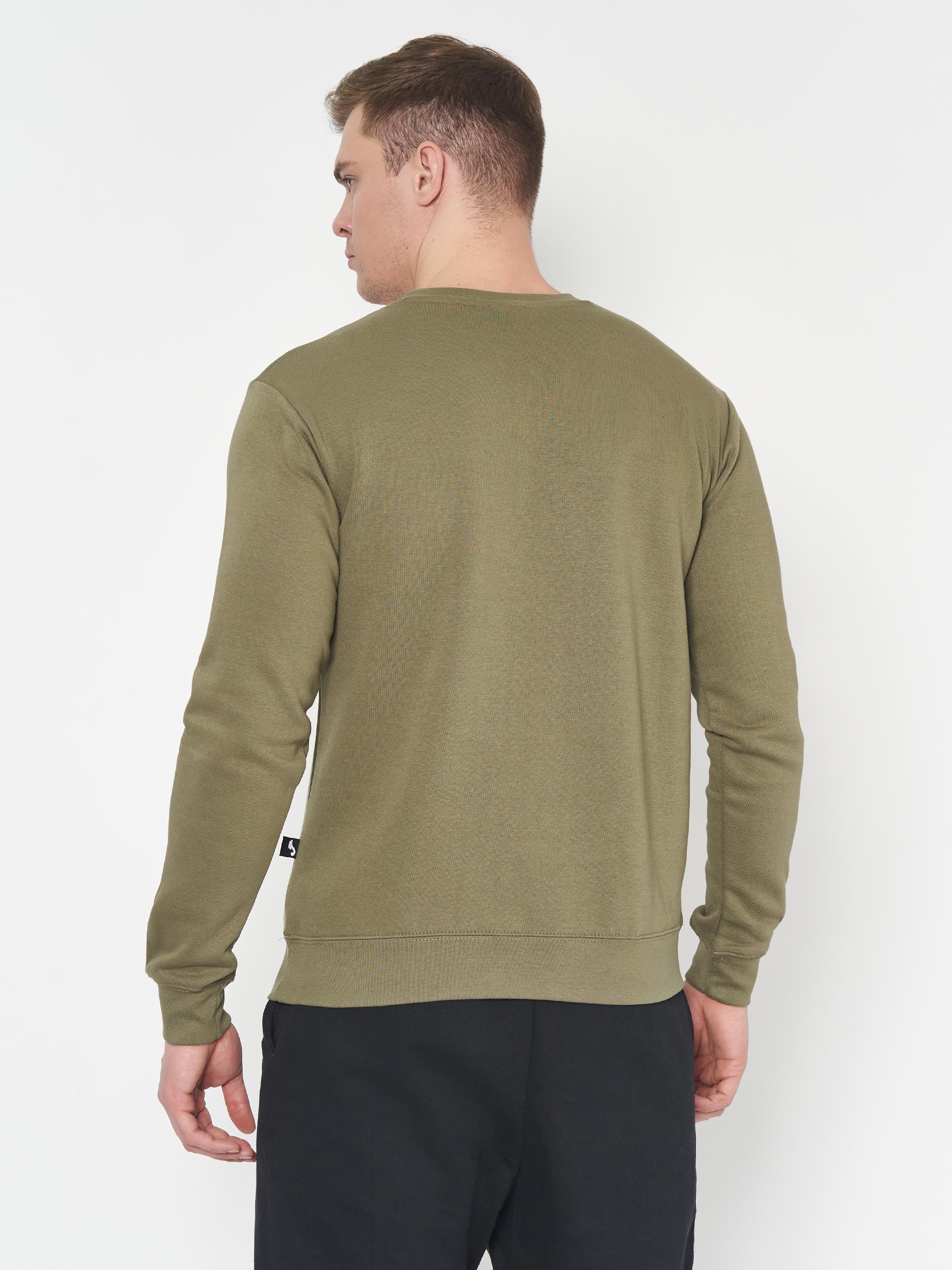 Реглан Joma 102107.474 Montana Sweatshirt 2XL Khaki (8424309421823) - фото 2