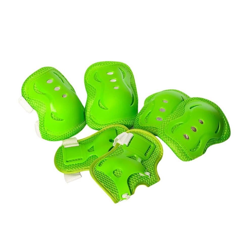 Набор защиты детский для колен локтей Зеленый (28523907)