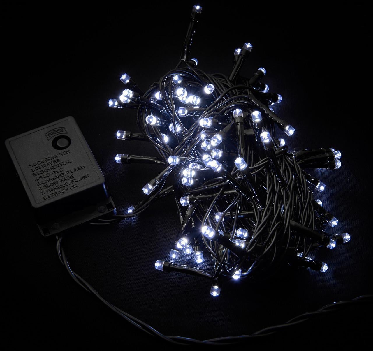 Гирлянда внутренняя RD-7134 300LED 25 м Черный/Белый Гирлянда внутренняя RD-7134 300LED 25 м Черный/Белый