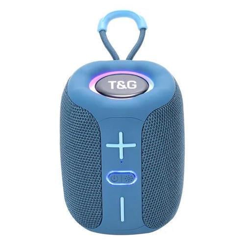 Колонка портативна Bluetooth TG658 FM/RGB Blue (2135321624)