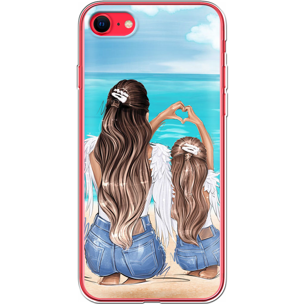 Чехол BoxFace Apple iPhone 7/8 SE  2020 Family Vacation Прозрачный силикон (26205-up2380-26205)