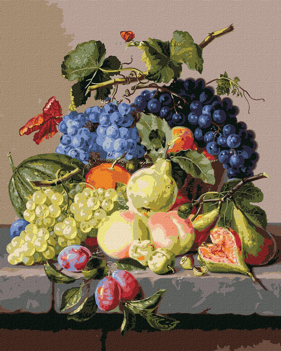 Картина по номерам Идейка Бархатный натюрморт 40x50 см (KH5655)