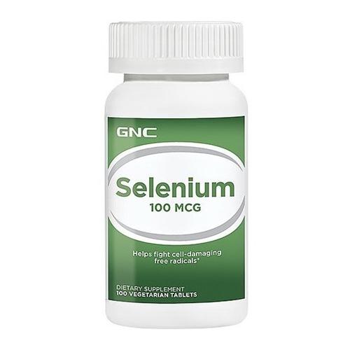 Комплекс Селен и Молибден GNC Selenium 100 mcg 100 Veg Tabs