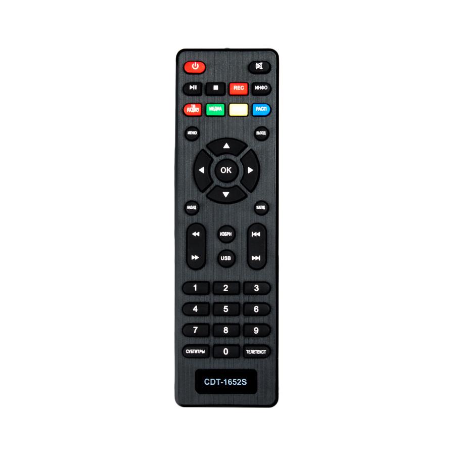 Пульт для DVB-T2 тюнера CADENTA CDT-1652SB (4072)