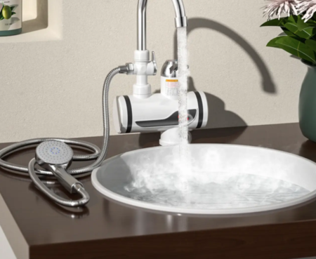 Кран-водонагреватель с душем Instant electric heating water Faucet FT-001 - фото 4