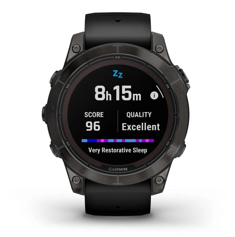 Смарт-годинник Garmin Fenix 7 Pro Sapphire Solar Carbon Gray DLC Titanium (010-02777-54) - фото 10