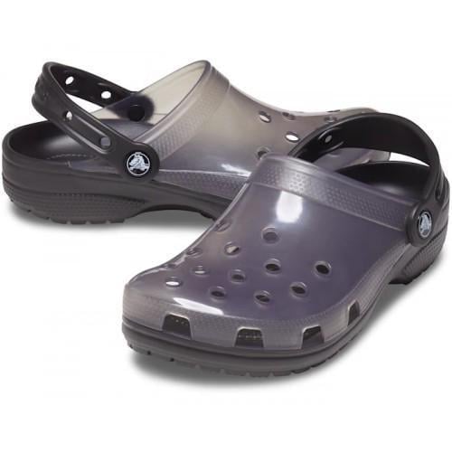 Сабо чоловічі Crocs Classic Clog Translucent р. 46-47 Чорний (11205)