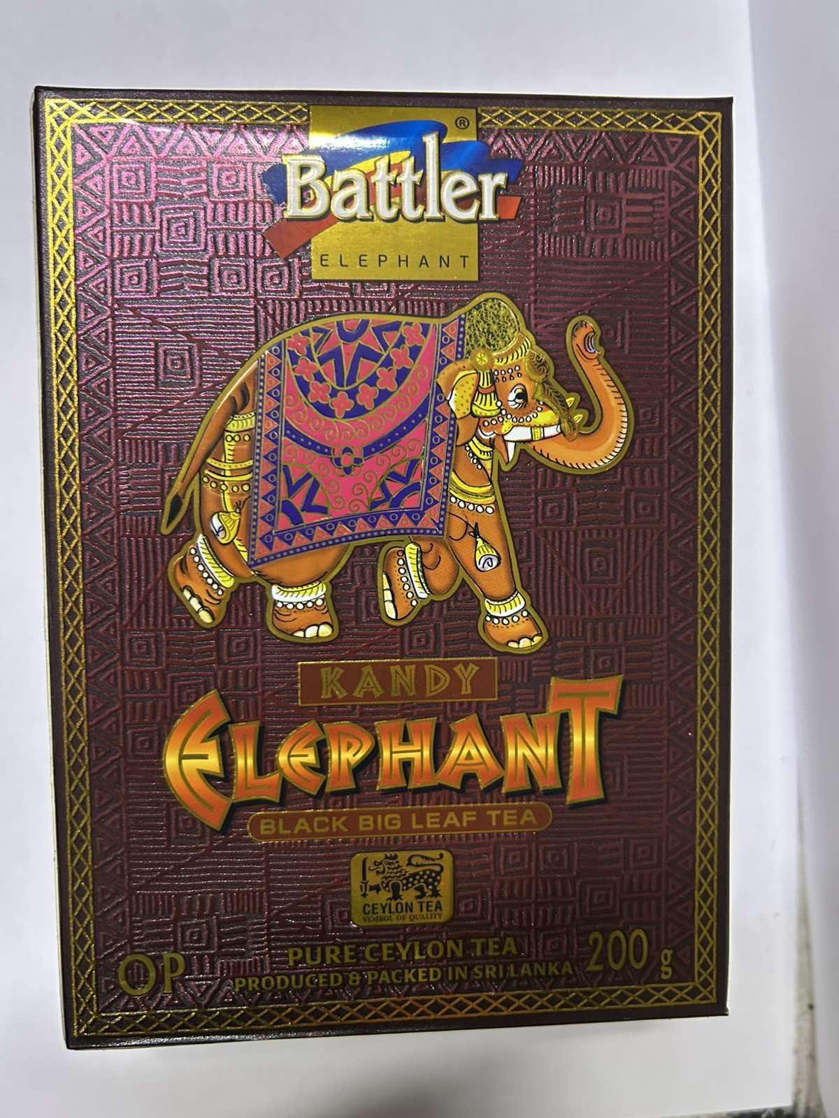 Чай чорний Battler Слон Канді OP 200 г