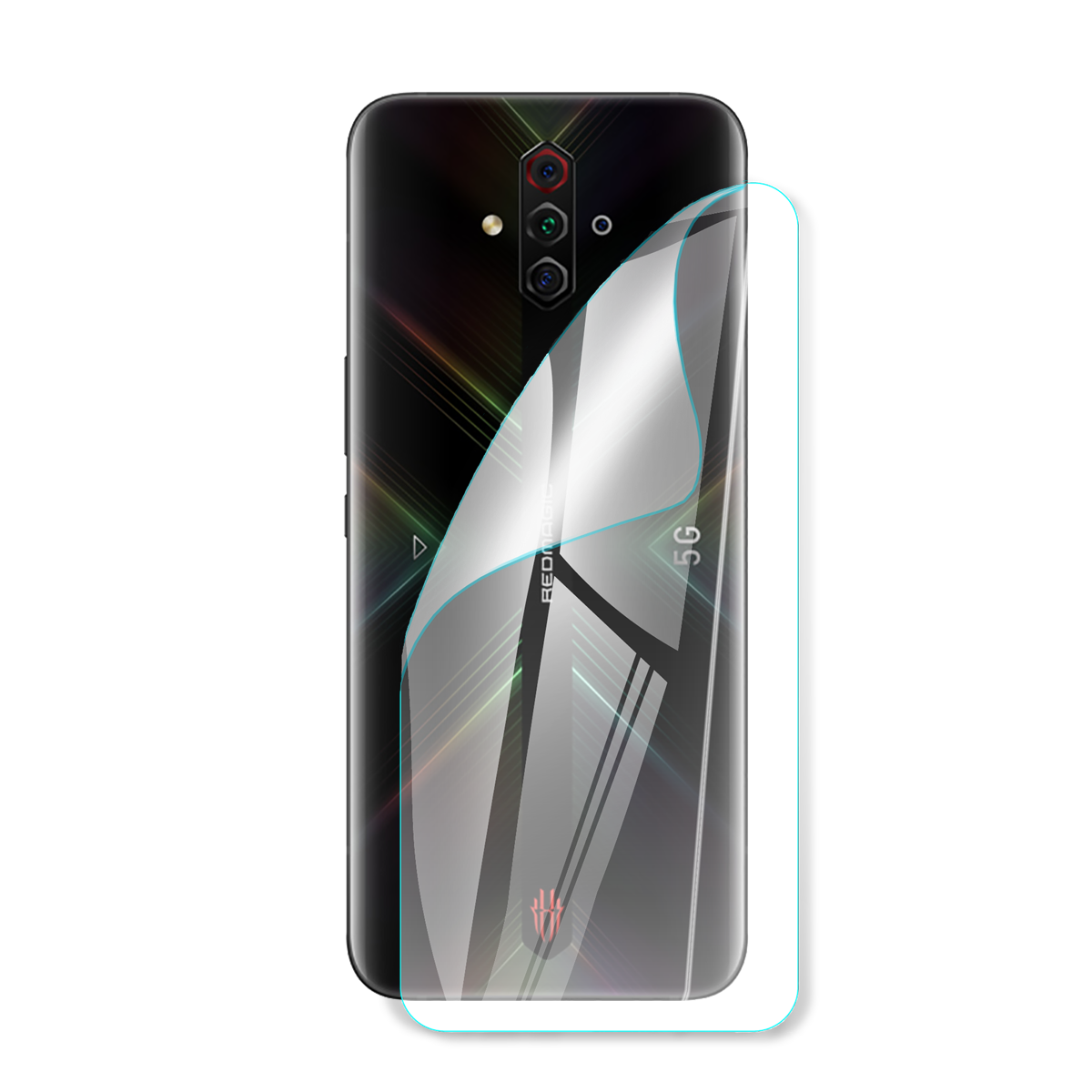 Поліуретанова плівка для ZTE Nubia Red Magic 5G Lite серії Heavy Armor