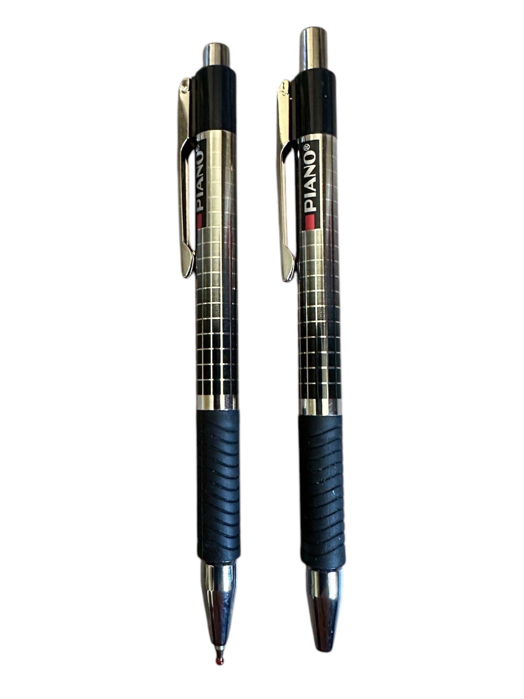 Ручка шариковая автоматическая Piano РТ-189 0,7 мм Синий (26159717) - фото 5