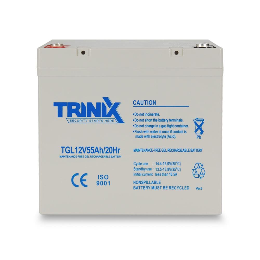 Аккумулятор гелевый Trinix TGL12V55Ah/20Hr (44-00016) - фото 2