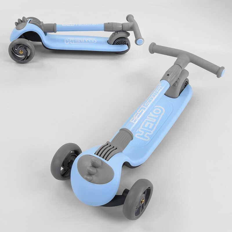 Самокат триколісний Best Scooter D-0885 3 колеса Блакитний - фото 7 Самокат триколісний Best Scooter D-0885 3 колеса Блакитний - фото 7