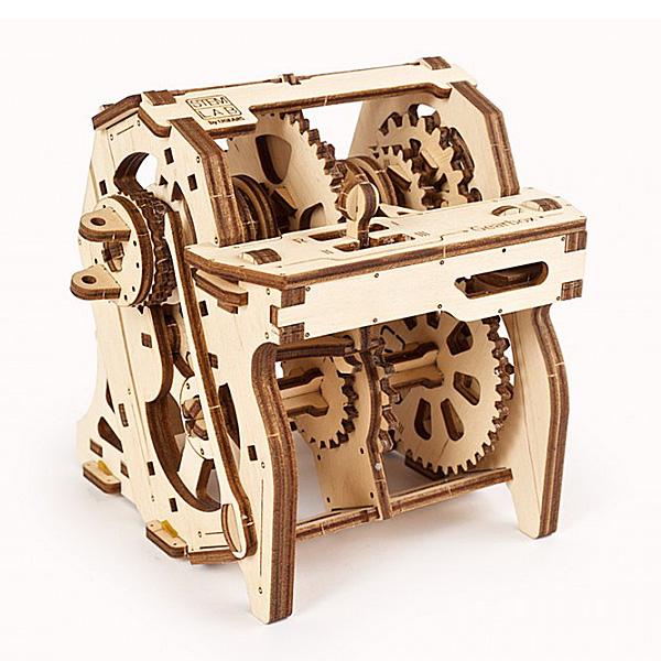 Механическая STEM-модель Ugears STEM Lab Коробка передач (3941) - фото 6 Механическая STEM-модель Ugears STEM Lab Коробка передач (3941) - фото 6
