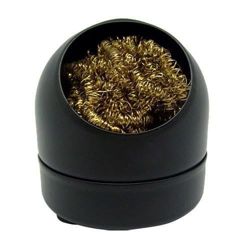 Губка металлическая в корпусе для очистки жала паяльника (285485) Губка металлическая в корпусе для очистки жала паяльника (285485)