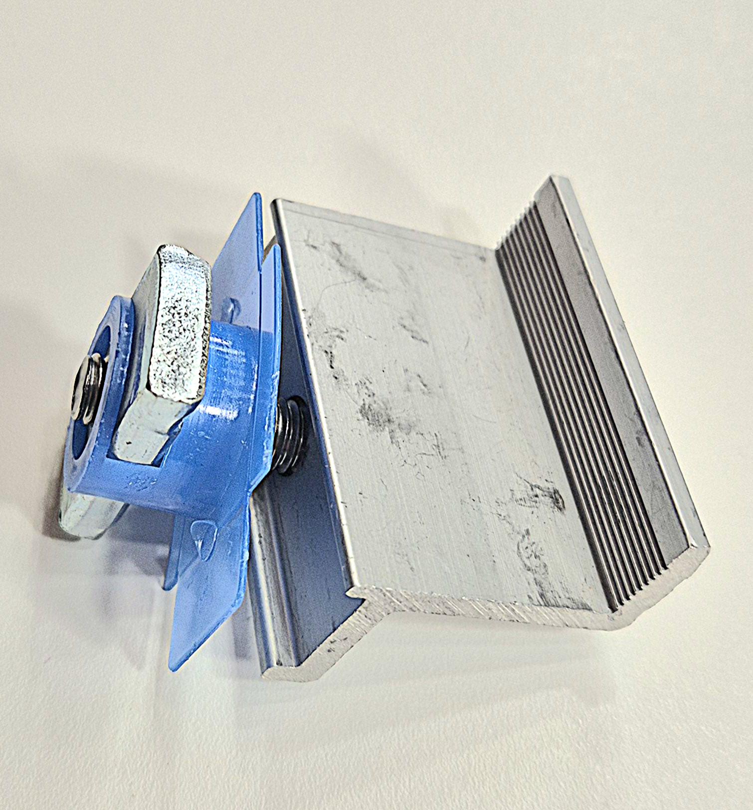 Прижим Z в сборе крайний алюминиевый 50x35 мм (122234) - фото 2 Прижим Z в сборе крайний алюминиевый 50x35 мм (122234) - фото 2