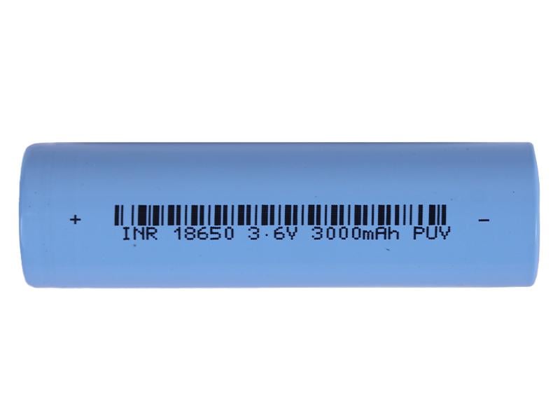 Акумуляторна батарея ТАТА 18650 3000 mAh 3.6 V 3C - фото 2