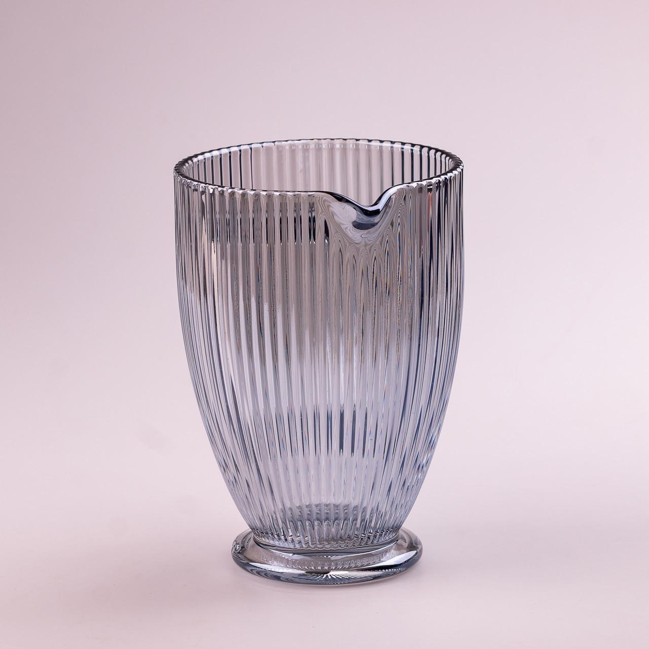 Кувшин для напитков ребристый с толстого стекла 1,2 л Голубой (3230) - фото 7 Кувшин для напитков ребристый с толстого стекла 1,2 л Голубой (3230) - фото 7