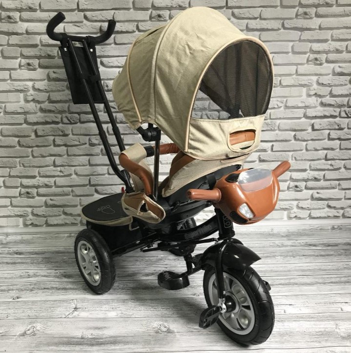 Велосипед трехколесный Best Trike 5099-1 Бежевый (KAR-50991BEZH) - фото 7