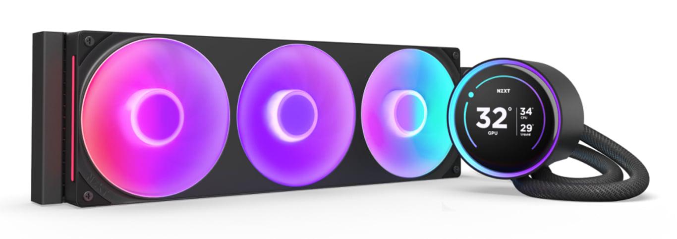 Кулер водяний для ПК NZXT Kraken Elite 360 RGB 2024 Black Matte (RL-KR36E-B2)