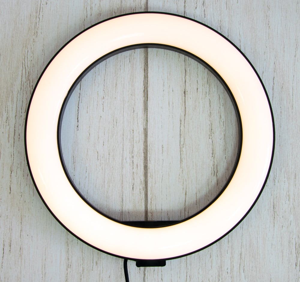 Светодиодное LED кольцо для селфи Ring Fill Light 7326 20 см (1008046-Black-1) - фото 8