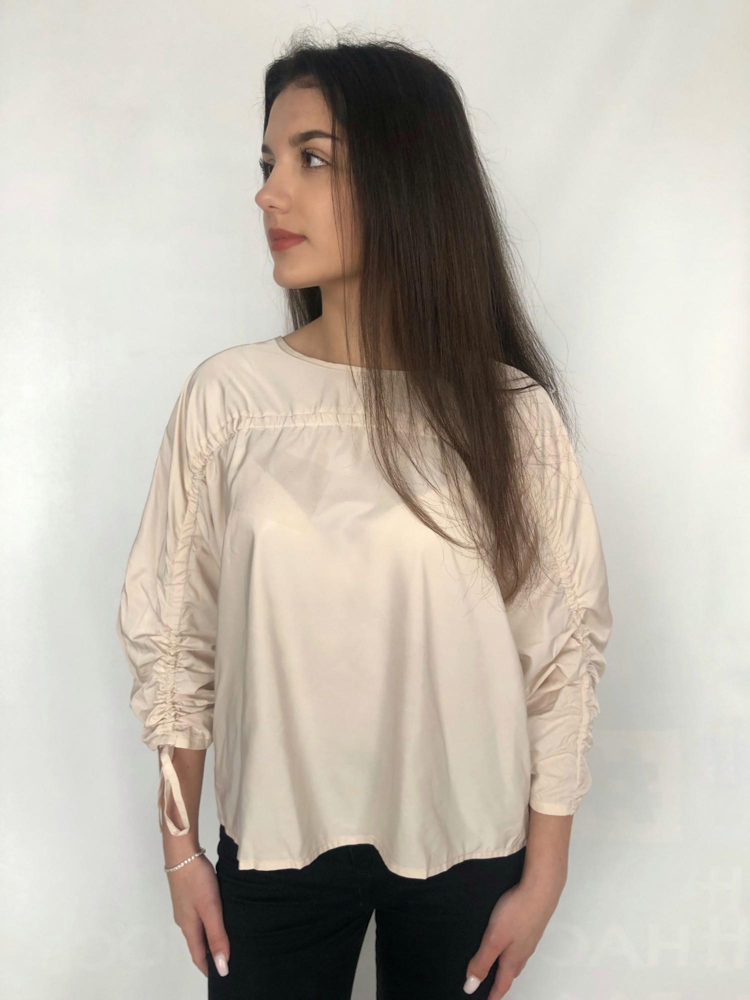 Блуза Stradivarius 9342 L Бежевый (46) - фото 8 Блуза Stradivarius 9342 L Бежевый (46) - фото 8