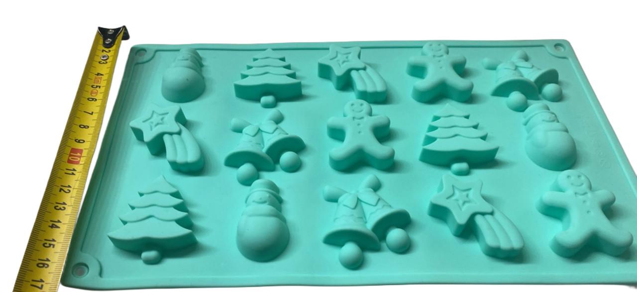 Форма силіконова для цукерок Новий рік 15 шт. (2680606140) - фото 2 Форма силіконова для цукерок Новий рік 15 шт. (2680606140) - фото 2