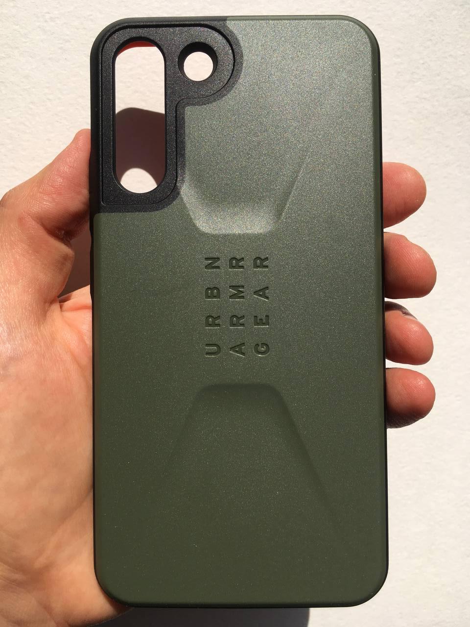 Чохол мілітарі протиударний UAG Civilian (21343D117272) для Samsung Galaxy S22 Plus 6.6" Olive - фото 3