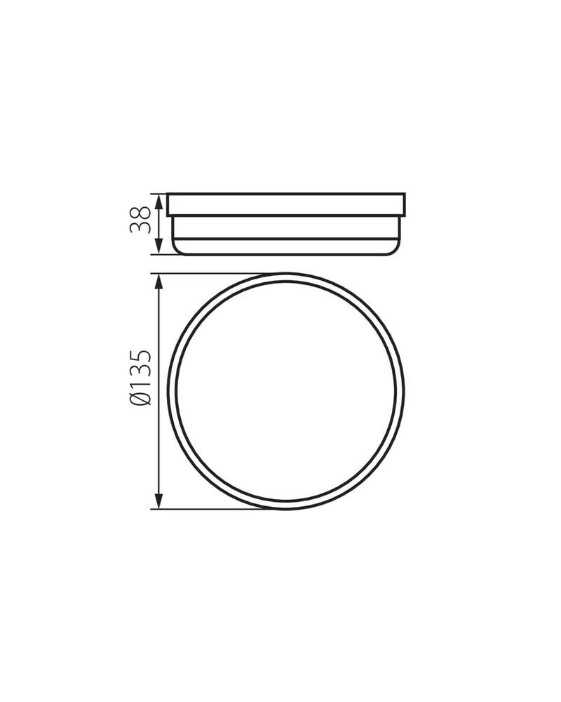 Світильник вуличний Kanlux 31497 Tolu Led 1x9W 4000K 720Lm IP54 Wh (19482898) - фото 4