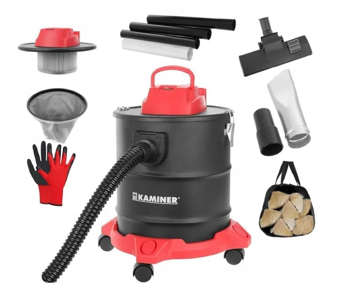 Пылесос для золы промышленный Kaminer 20 л 1600 Вт (10927)