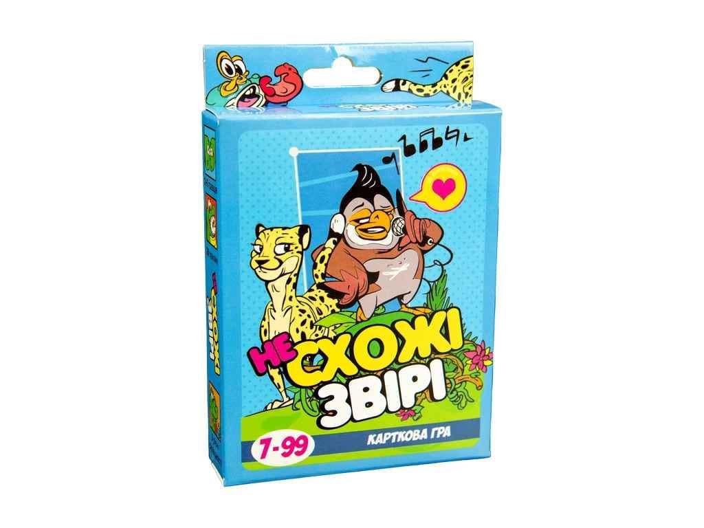 Настольная игра Strateg Непохожие звери 30223 (960315)