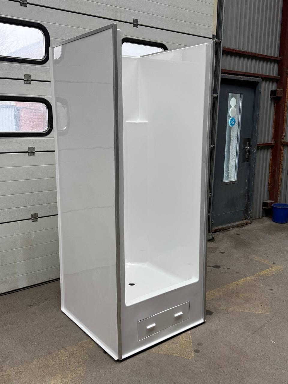 Душовий модуль з акрилу Redokss San суцільнолитий 950x950 мм - фото 4 Душовий модуль з акрилу Redokss San суцільнолитий 950x950 мм - фото 4