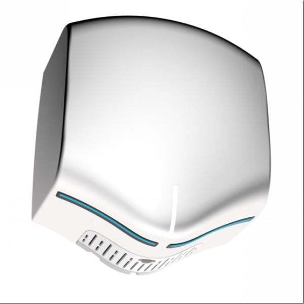 Сушилка для рук автоматическая Interhasa Curve из нержавеющей стали AISI 304 1100 Вт глянцевая (34679046)