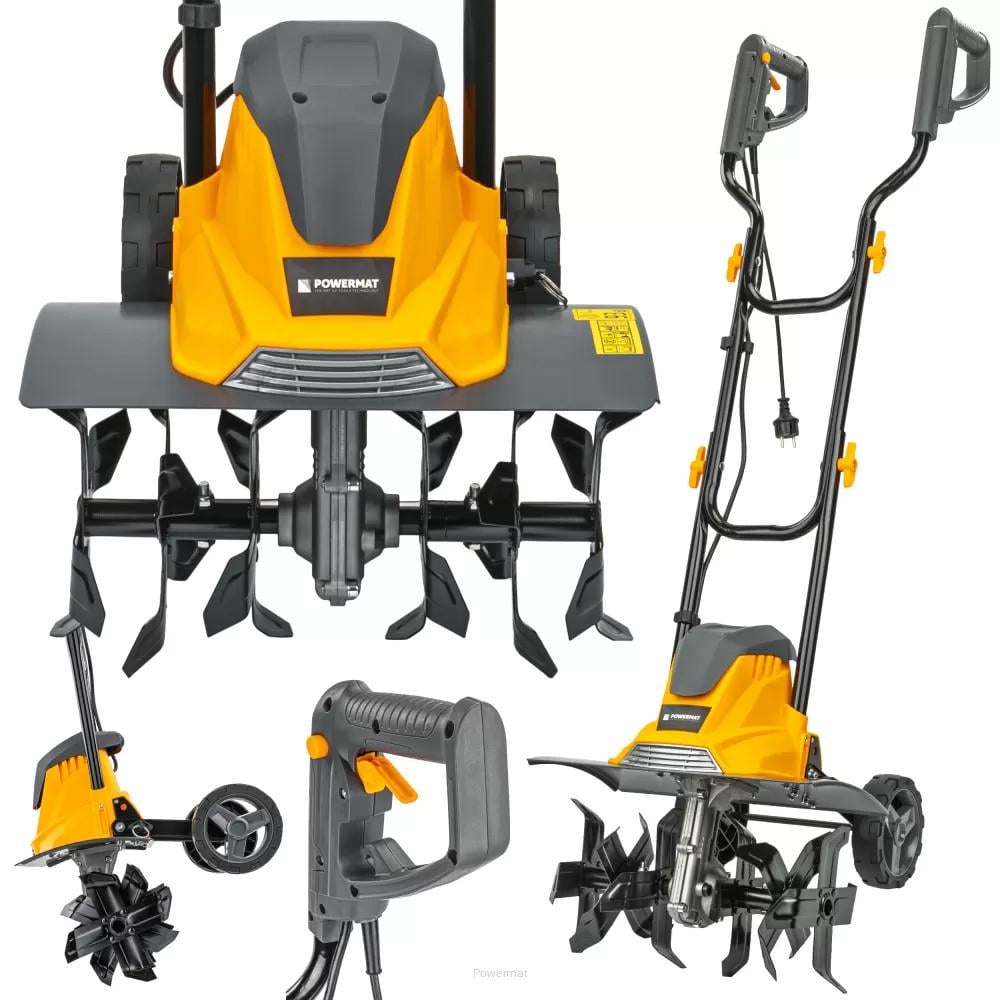 Культиватор электрический Powermat PM-GGE-1900M 2772546548 1900 Вт - фото 2