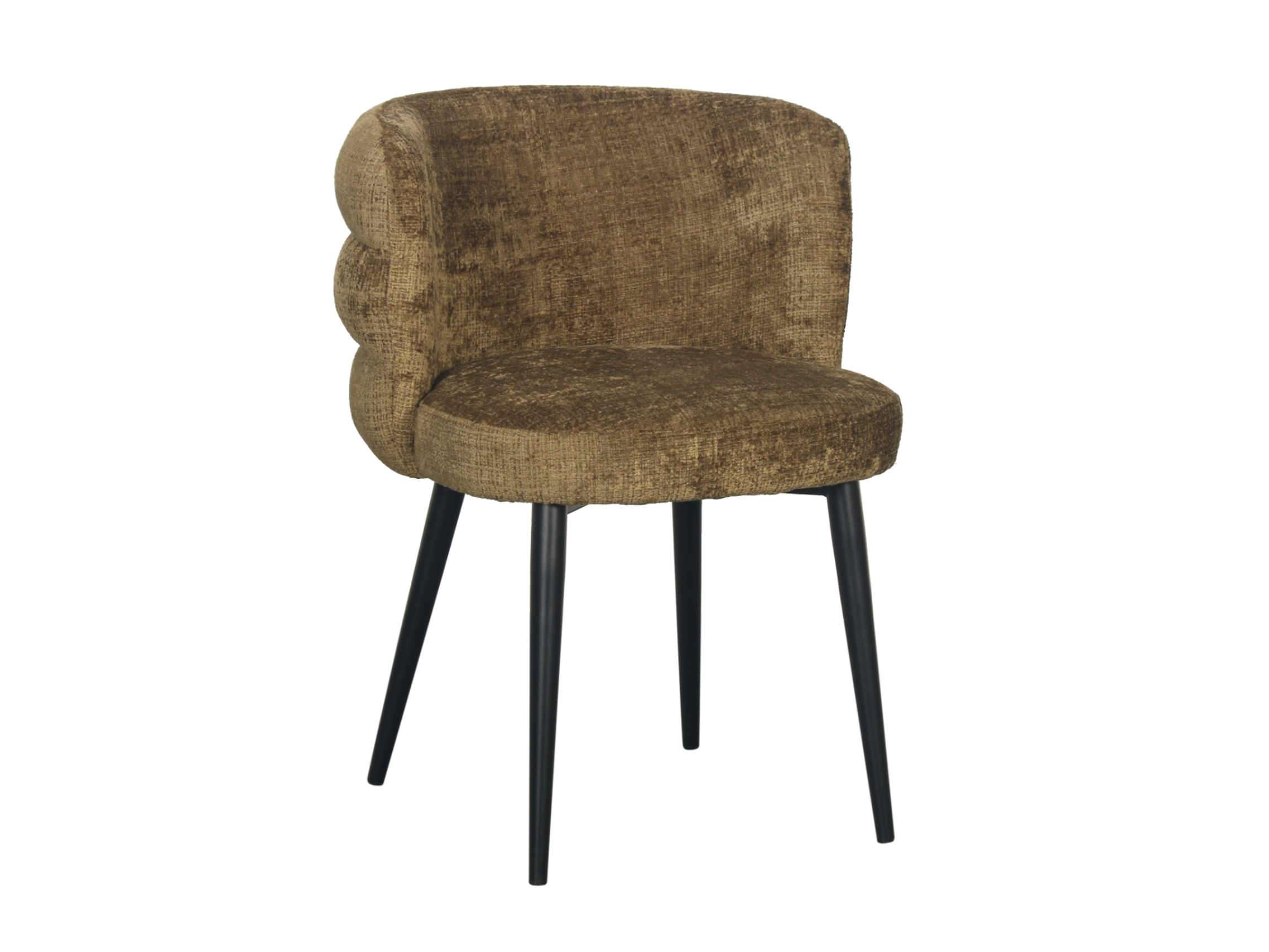 Стул для кухни Vetro Mebel M-215 Мох/Черный (металл/ткань твид-бедфорд корд) (M-215-moss-tweed/black)